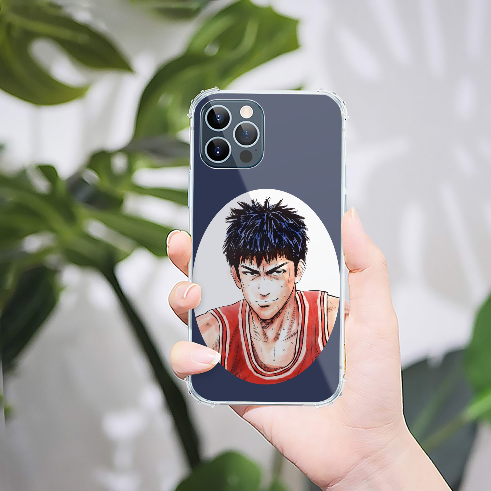 （画像用） SLAM DUNK／スラムダンク 【iPhone 12シリーズ対応】透明スマホケース（クリアソフトケース）